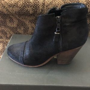 Rag and Bone Black Booties